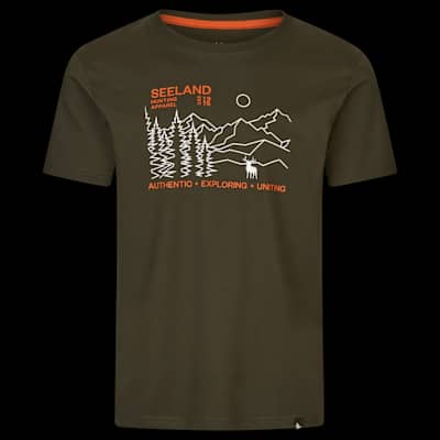 Seeland "Landscape" T-shirt Green L