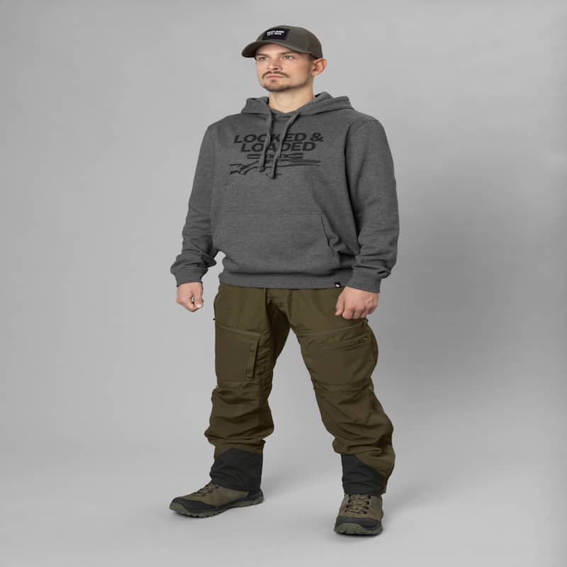 Seeland Loaded Hoodie Grey Melange L - Image 3