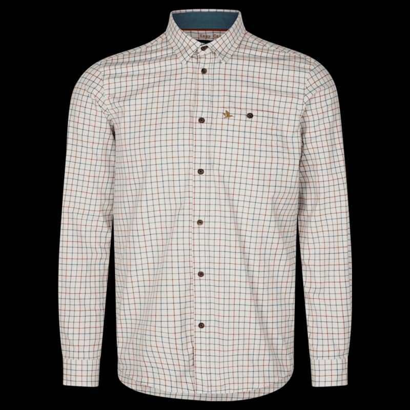 Seeland Oxford Shooting Shirt Grape Leaf/Terracotta XL - Image 1