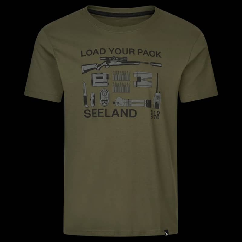 Seeland "Packing" T-shirt Green L - Image 1