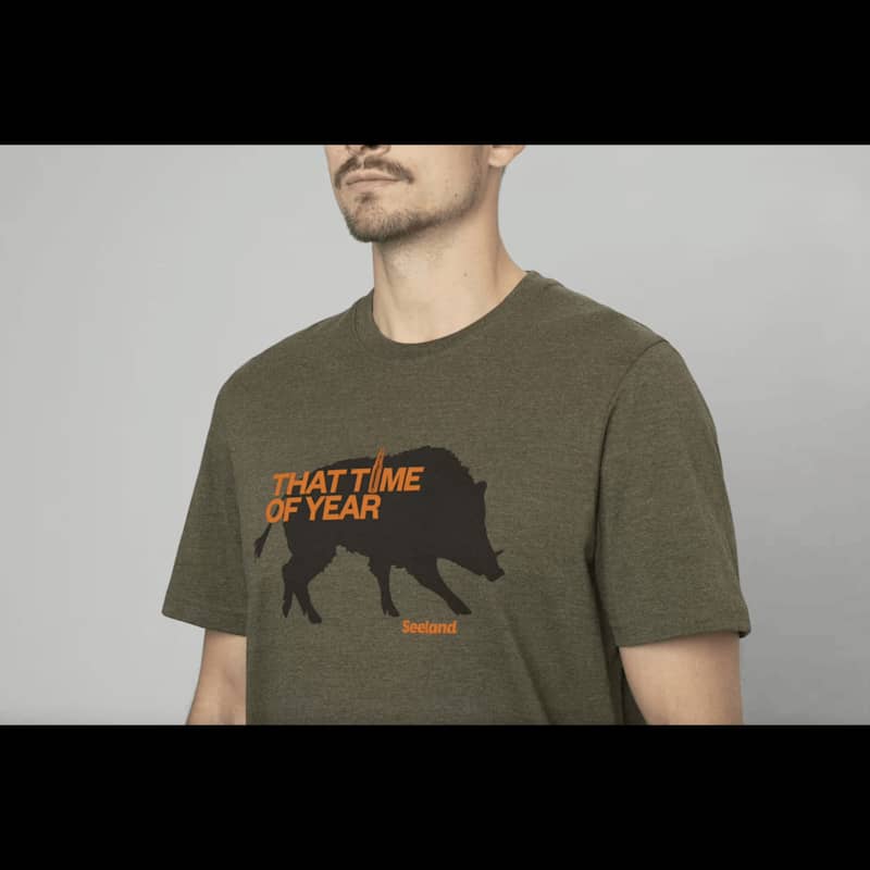 Seeland "That Time" T-shirt Green L - Image 3