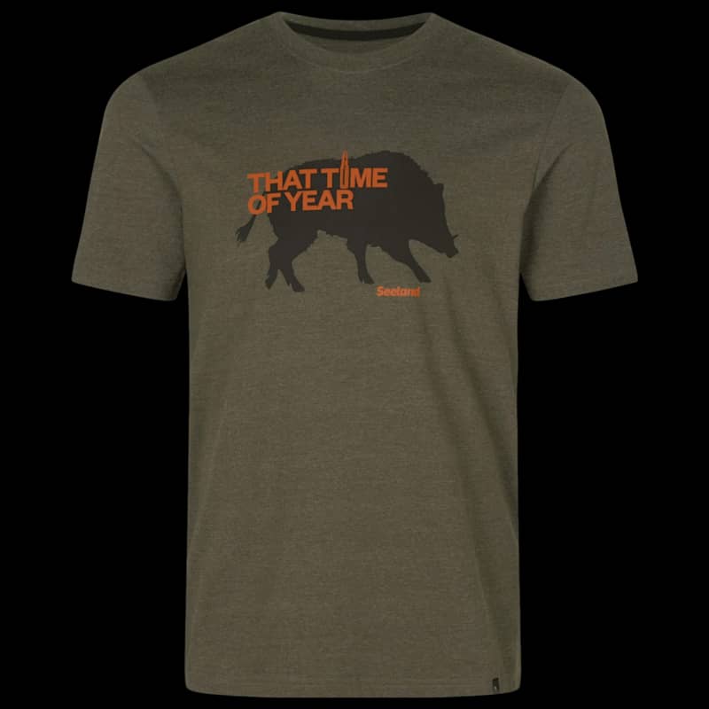 Seeland "That Time" T-shirt Green L - Image 1
