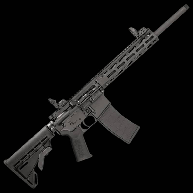 Tippmann Arms M4 LTE Semi Auto Rifle 22LR 16" Black - Image 1