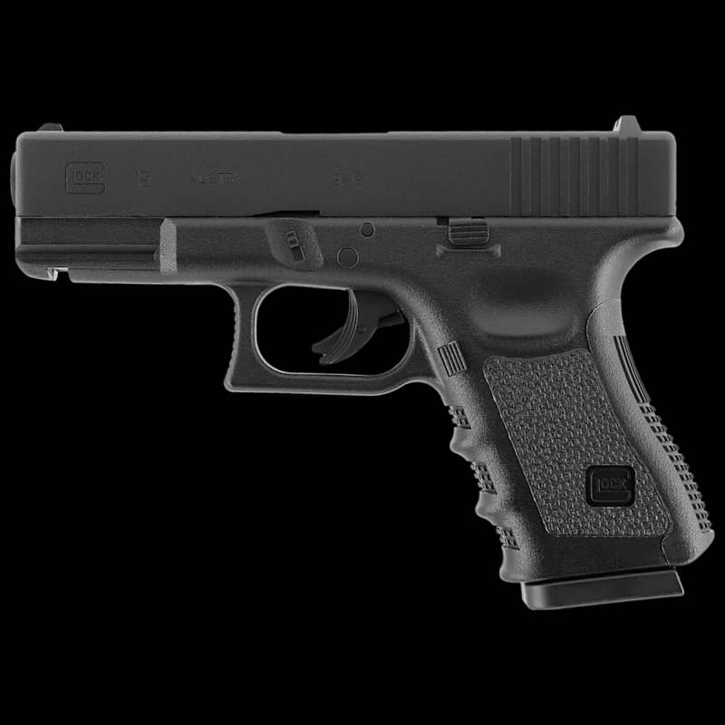 Umarex Glock 19 4.5 mm BB Air Pistol Gen 4 Non-Blowback Black - Image 1