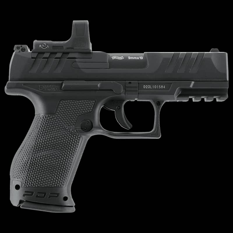 Umarex Walther PDP Compact 4" Air Pistol Combo With Red Dot .177 - Image 1
