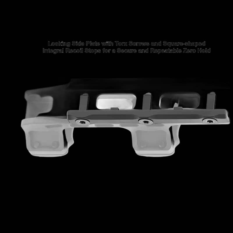 UTG Accu-Sync 1" Cantilever Mount High 34mm Offset Black - Image 4