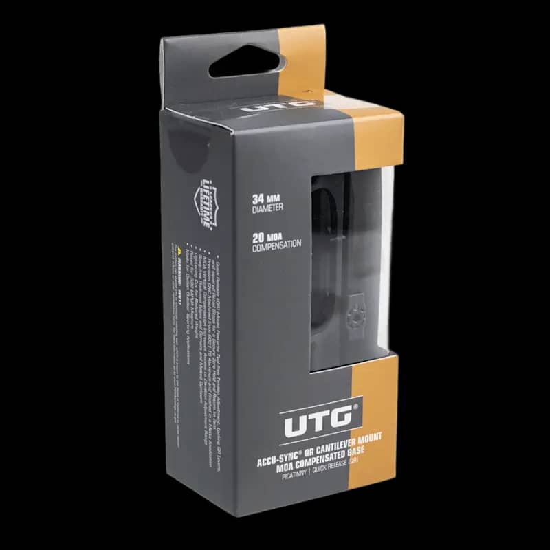 UTG Accu-Sync QR High Offset Mount (70mm) 20 MOA 34mm - Image 6