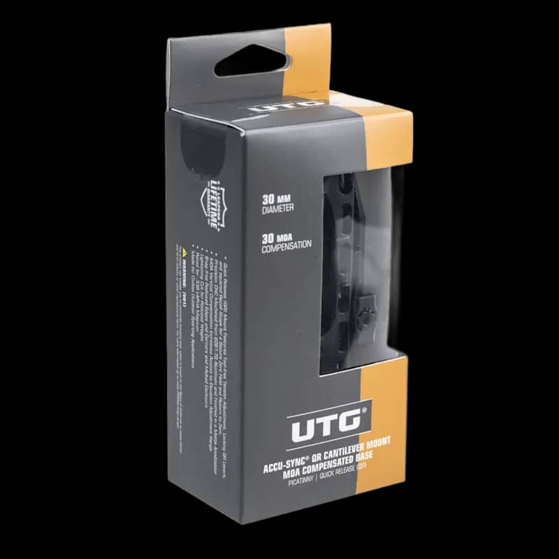 UTG Accu-Sync QR High Offset Mount (70mm) 30 MOA 30mm - Image 6