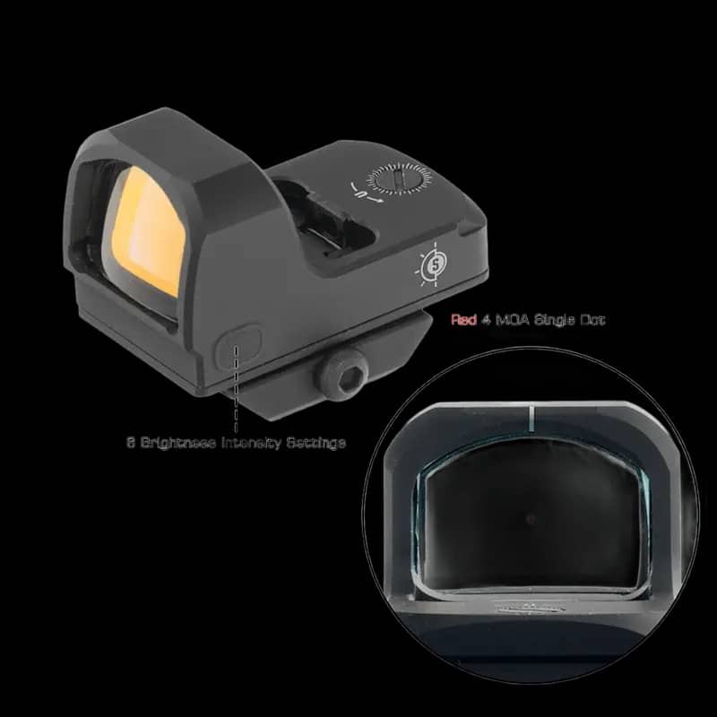 UTG OP3 Micro SL Reflex Style Red Dot Sight Sensor - Image 6