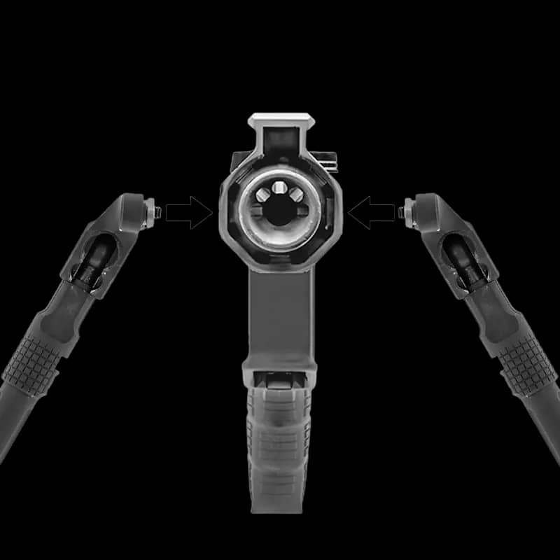 UTG Recon Flex II M-Lok Bipod Centre Height 7.1"-9.1" - Image 4