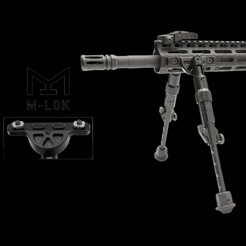 UTG Recon Flex M-lok Bipod Centre Height 5.7"-8" - Image 2