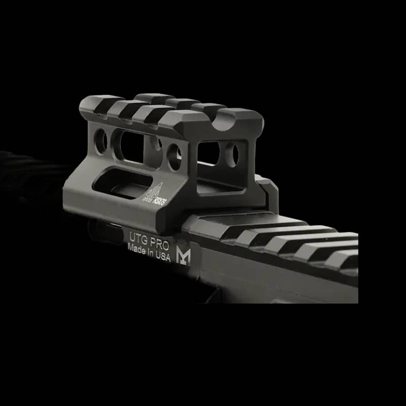 UTG Super Slim Picatinney Riser Mount 3 slot 0.75" Height - Image 3