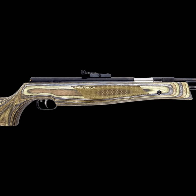 Weihrauch HW77K Air Rifle .177 Green Laminate - Image 3