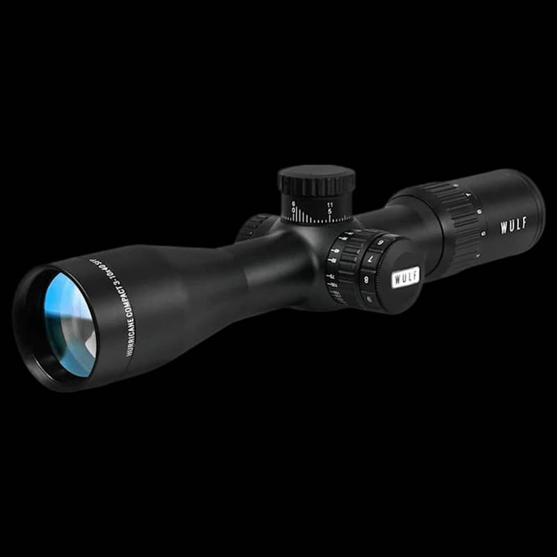 WULF Hurricane Compact SFP IR Rifle Scope HFT Pro Reticle 3-10x40 - Image 1