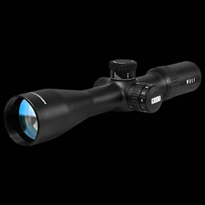 WULF Hurricane Compact SFP IR Rifle Scope W-Mil Reticle 4-14x44
